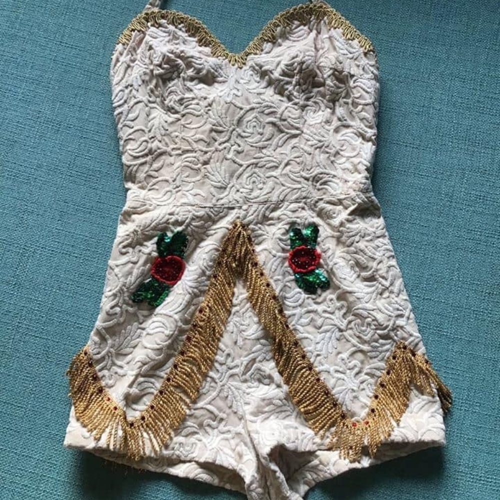 COPY - 1950's PLAYSUIT! Vintage Bathing Suit Stage Outfit